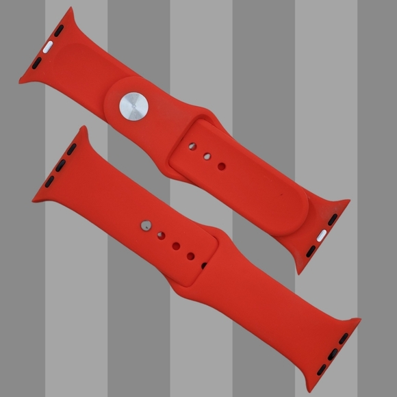 Apple watch band 44mm Silicone band 40mm iwatch band 42mm 49mm 45mm band 38mm - Picture 2 of 2